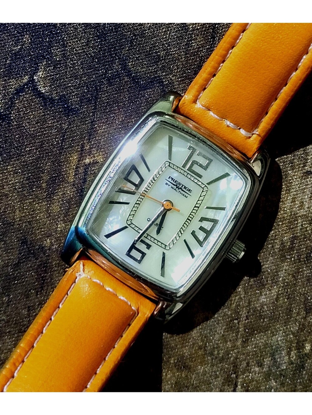 Vintage Retro Waltham Prestige Women's Mother Of Pearl Watch